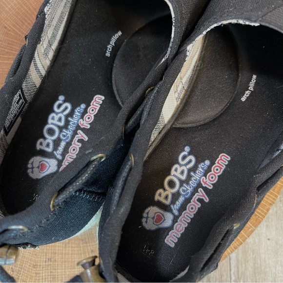 *Bobs | Set Sail Wedge Espadrille in Black SN 34100 Size 8 - Picture 8 of 14